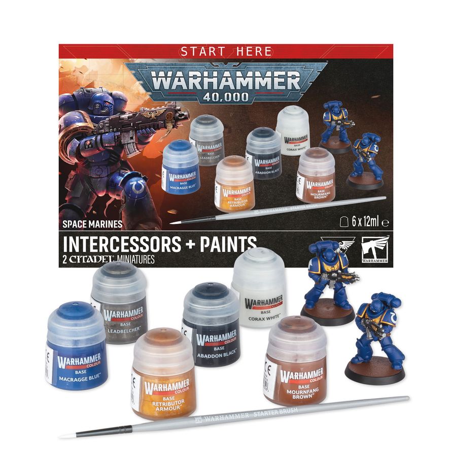Space Marines - Intercessors & Paints