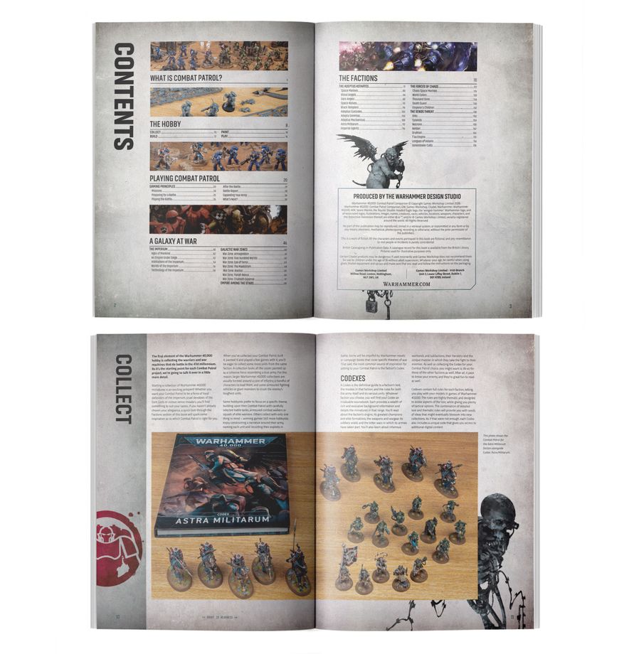 Warhammer 40k - Combat Patrol Companion Book