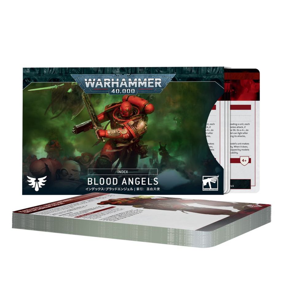 Index Cards - Blood Angels