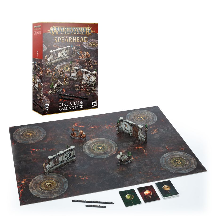 Spearhead - Fire & Jade Gaming Set