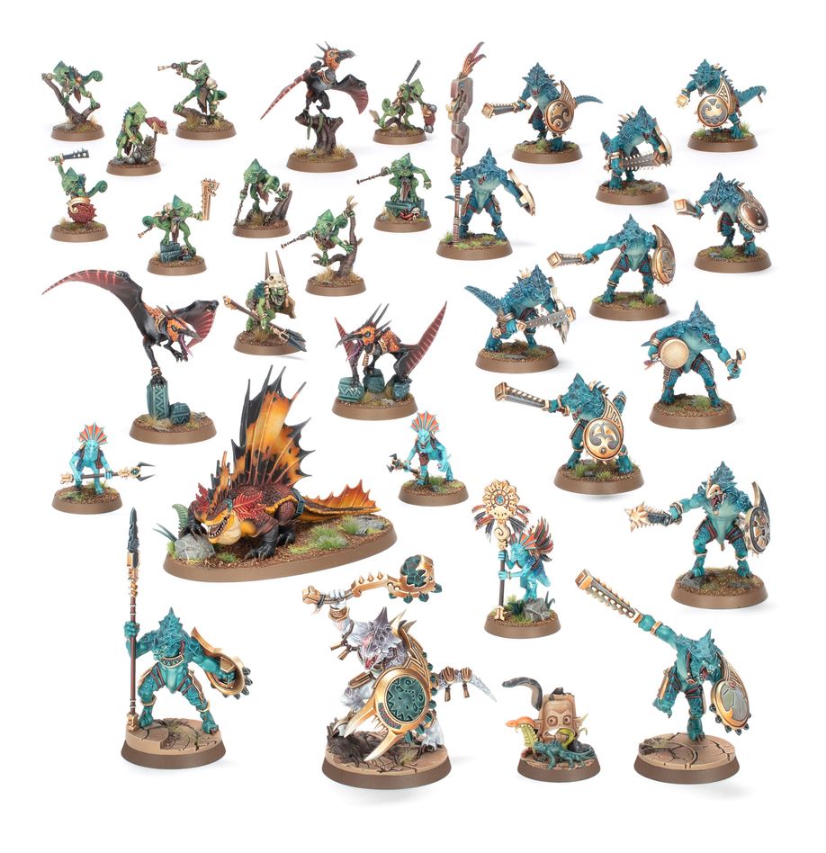 Spearhead: Seraphon - Sunblood Prowlers