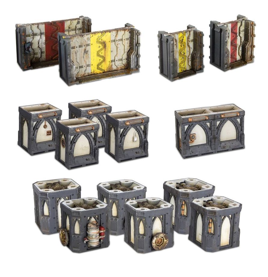 Necromunda - Zone Mortalis - Columns & Walls
