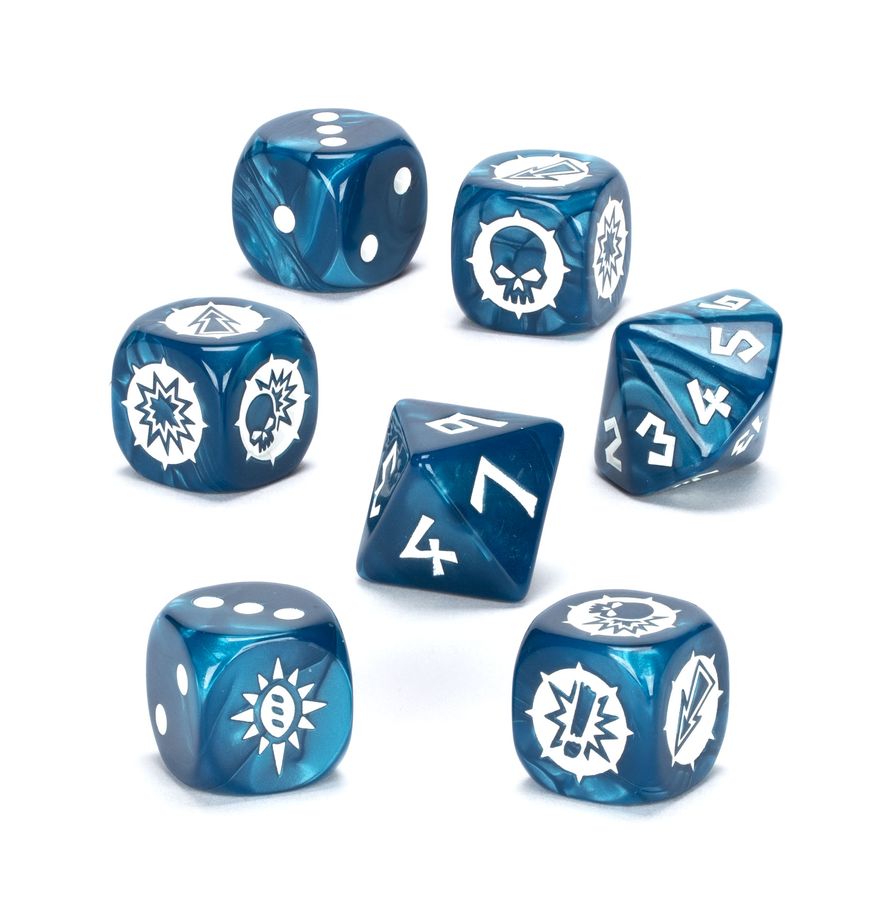 Blood Bowl - High Elf Dice Set