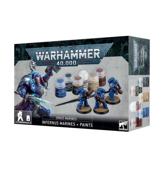 Space Marines - Infernus Marines & Paints Set