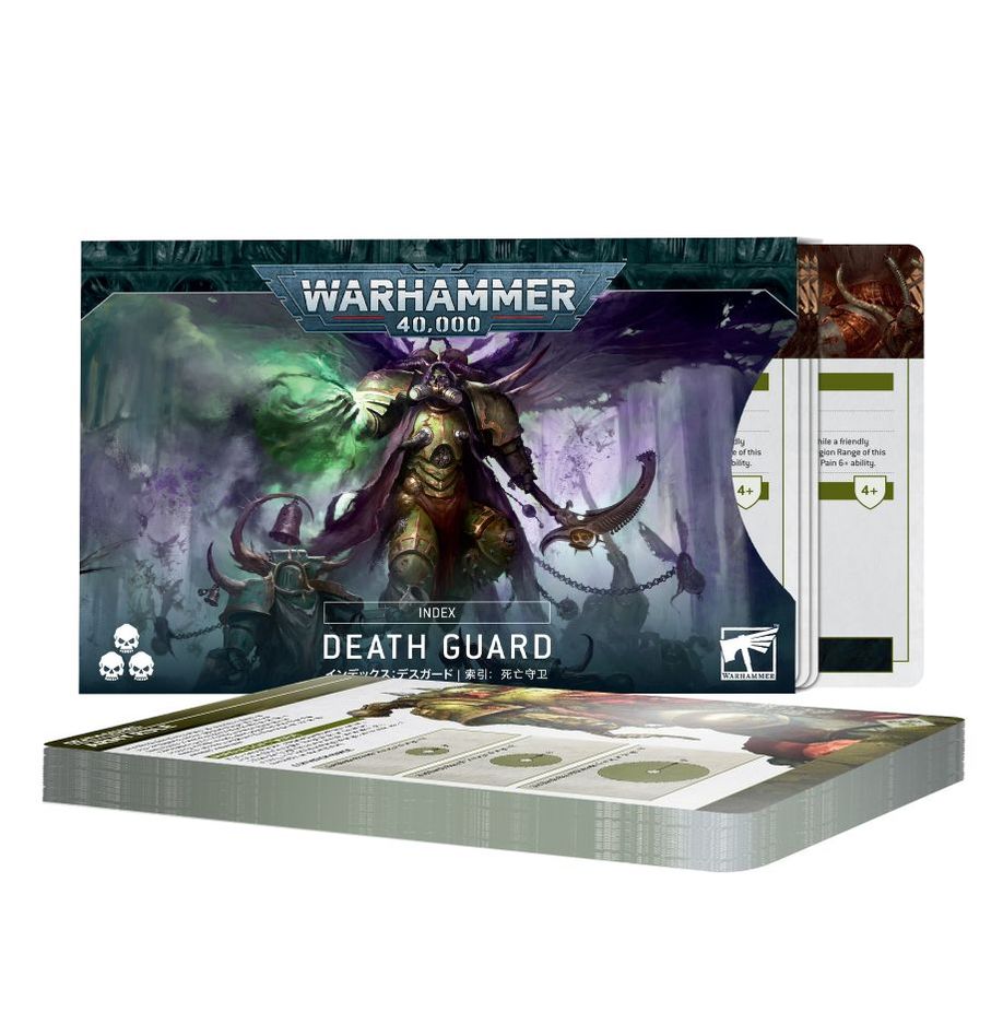 Index Cards - Death Guard