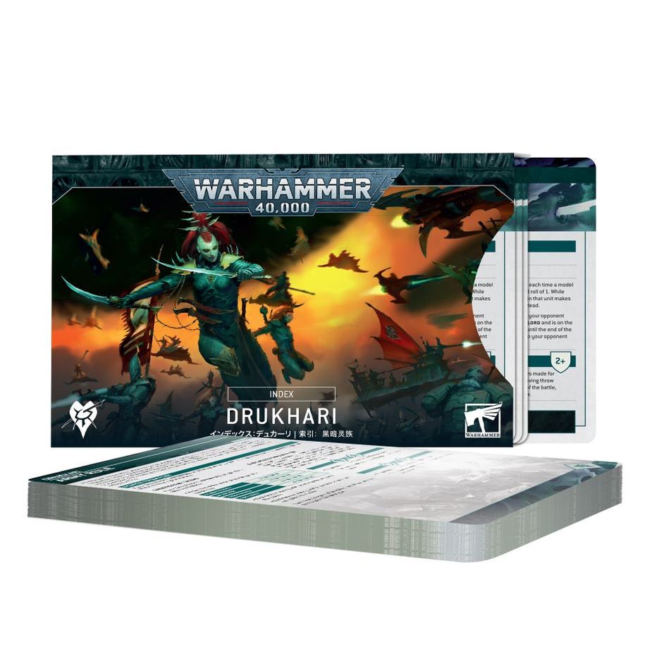 Index Cards - Drukhari