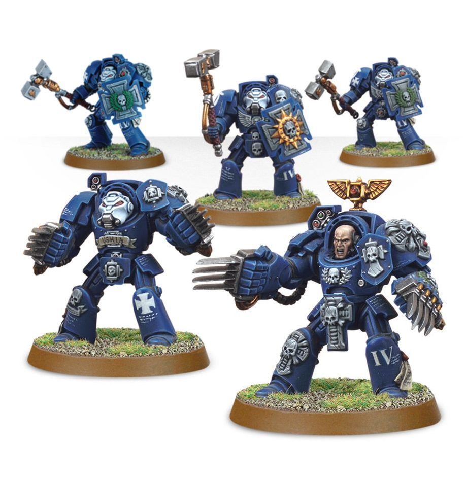 Space Marines - Terminator Assault Squad