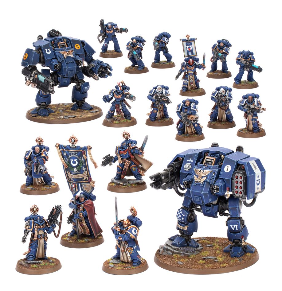 Space Marines Battleforce - Iron Halo Strike Force