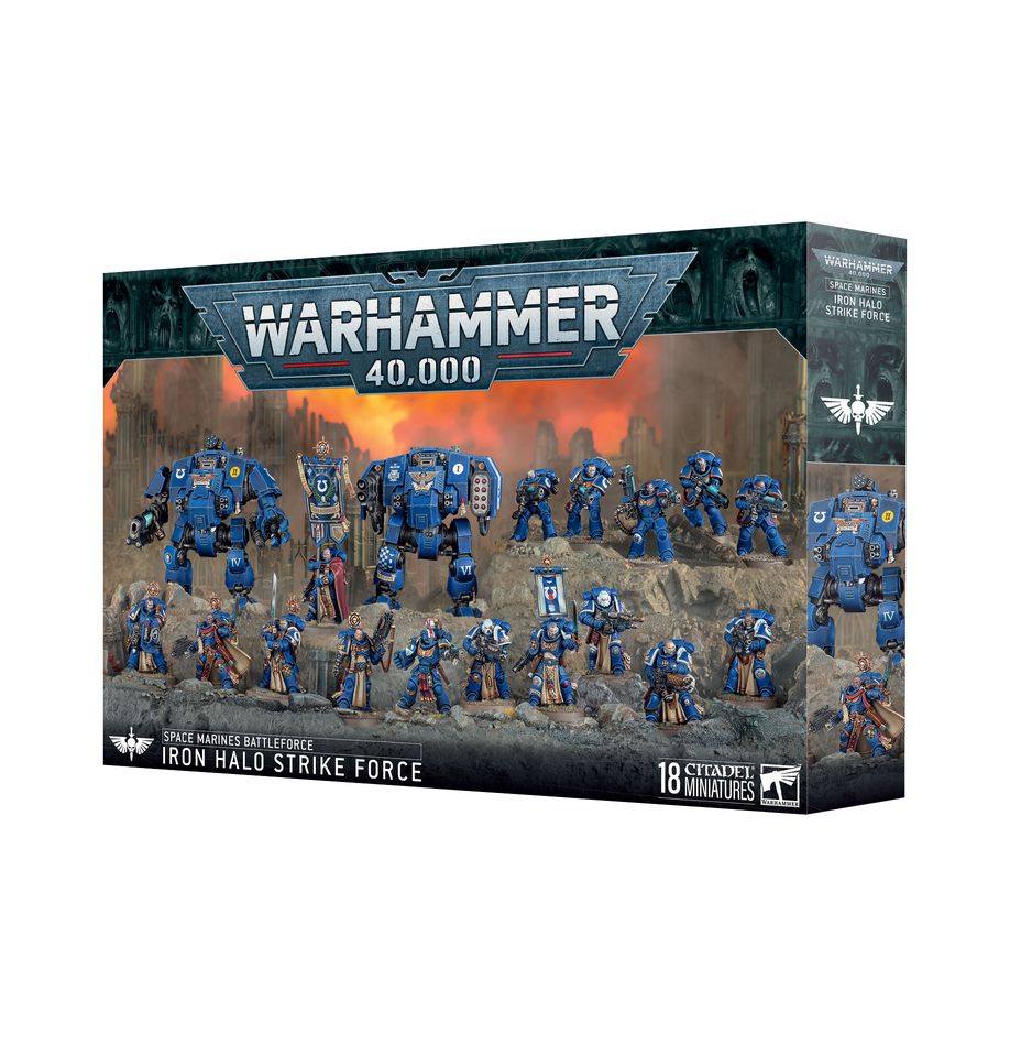 Space Marines Battleforce - Iron Halo Strike Force