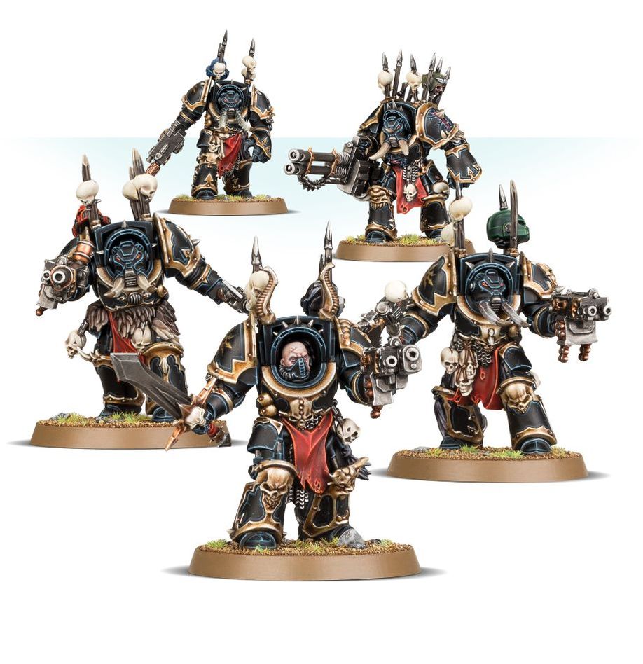 Chaos Space Marines - Chaos Terminator Squad