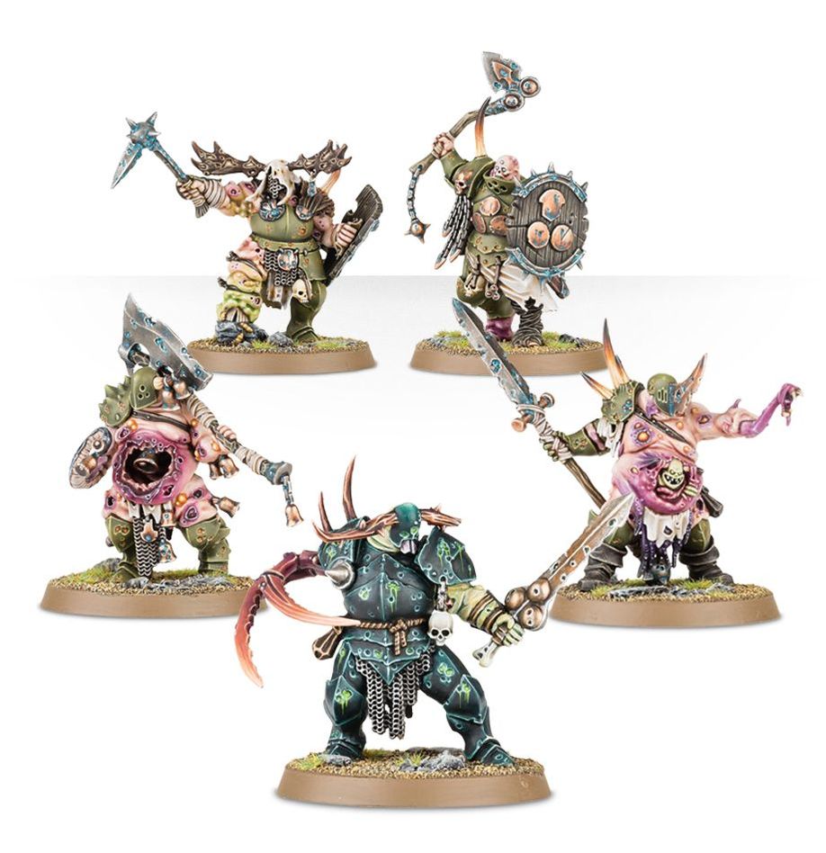 Maggotkin of Nurgle - Putrid Blightkings