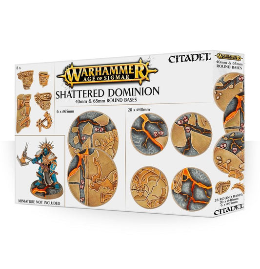 Warhammer Age of Sigmar - 40mm & 65mm Round Bases