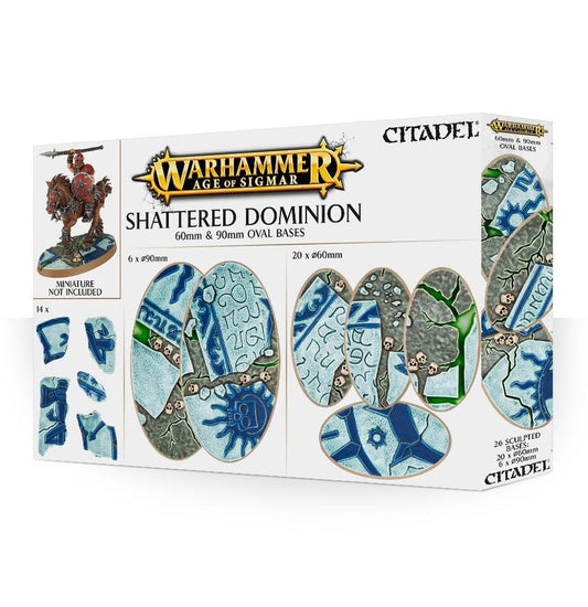 Warhammer Age of Sigmar - 60mm & 90mm Oval Bases