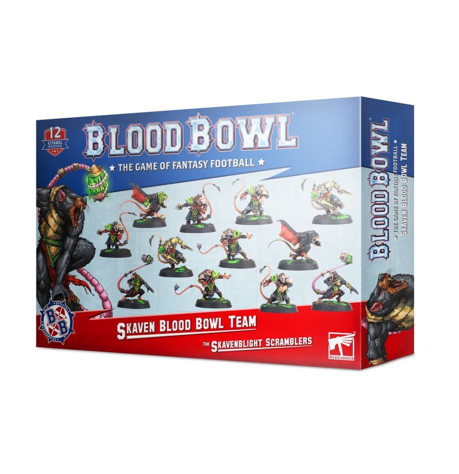 Skaven Blood Bowl Team - Skavenblight Scramblers