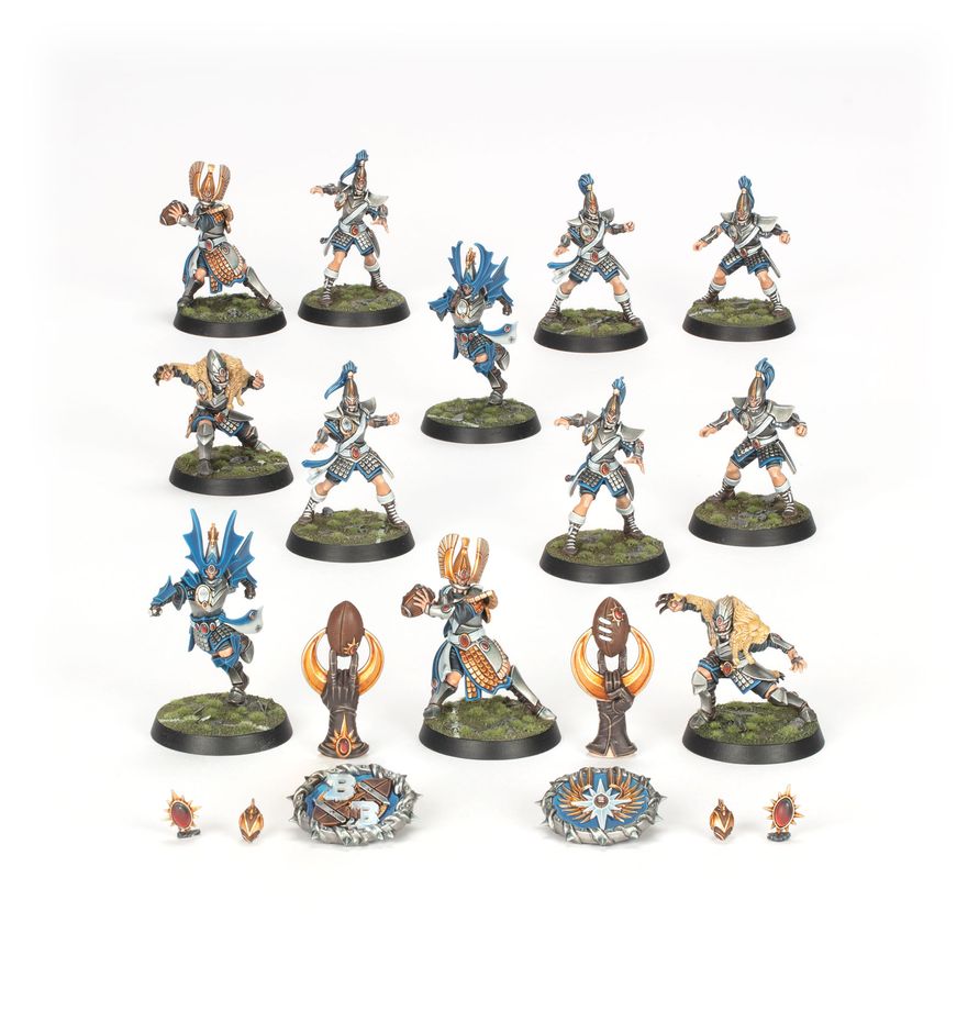 High Elf Blood Bowl Team - The Calder Dragons