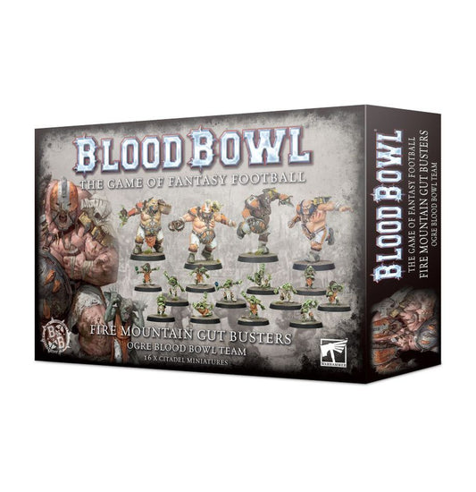 Ogre Blood Bowl Team - The Fire Mountain Gut-Busters