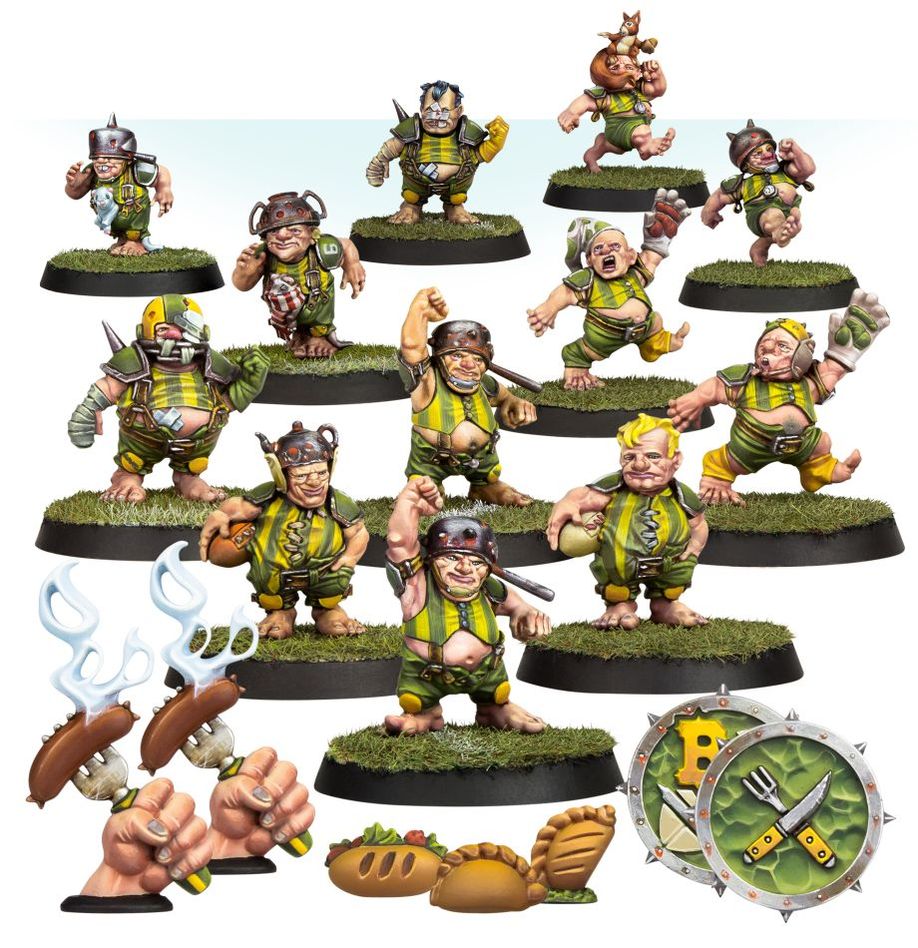 Halfling Blood Bowl Team - Greenfield Grasshuggers