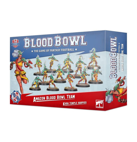 Amazon Blood Bowl Team - Kara Temple Harpies