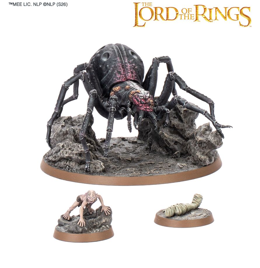 Middle Earth - The Path of Cirith Ungol - Shelob & Gollum
