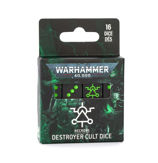 Necrons Destroyer Cult Dice Set