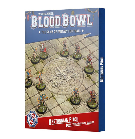 Blood Bowl - Bretonnian Pitch & Dugouts