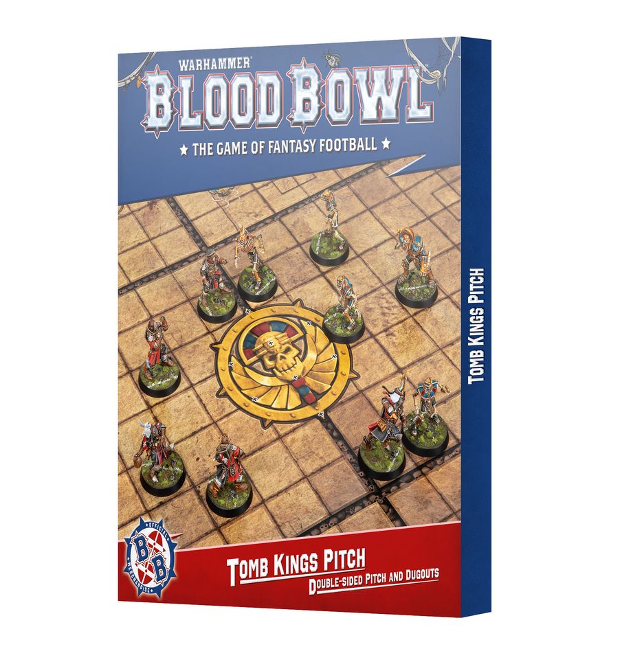 Blood Bowl - Tomb Kings - Pitches & Dugouts