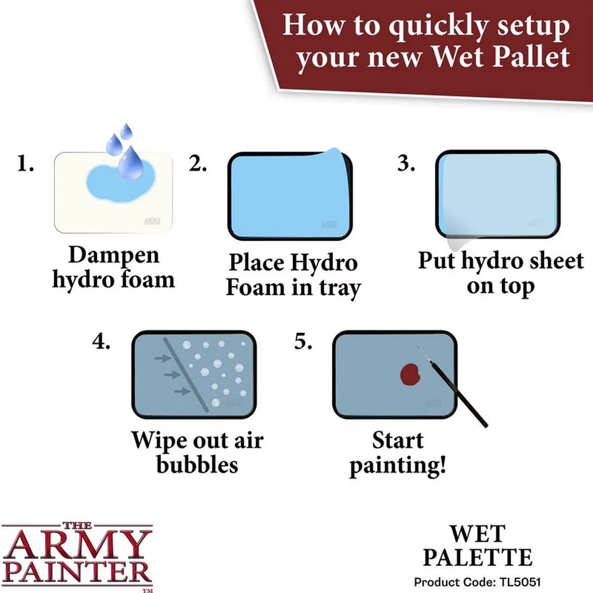 Army Painter - Wet Palette